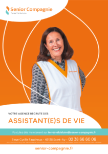 affiche A4 recrutement Senior Compagnie Terres Val de Loire